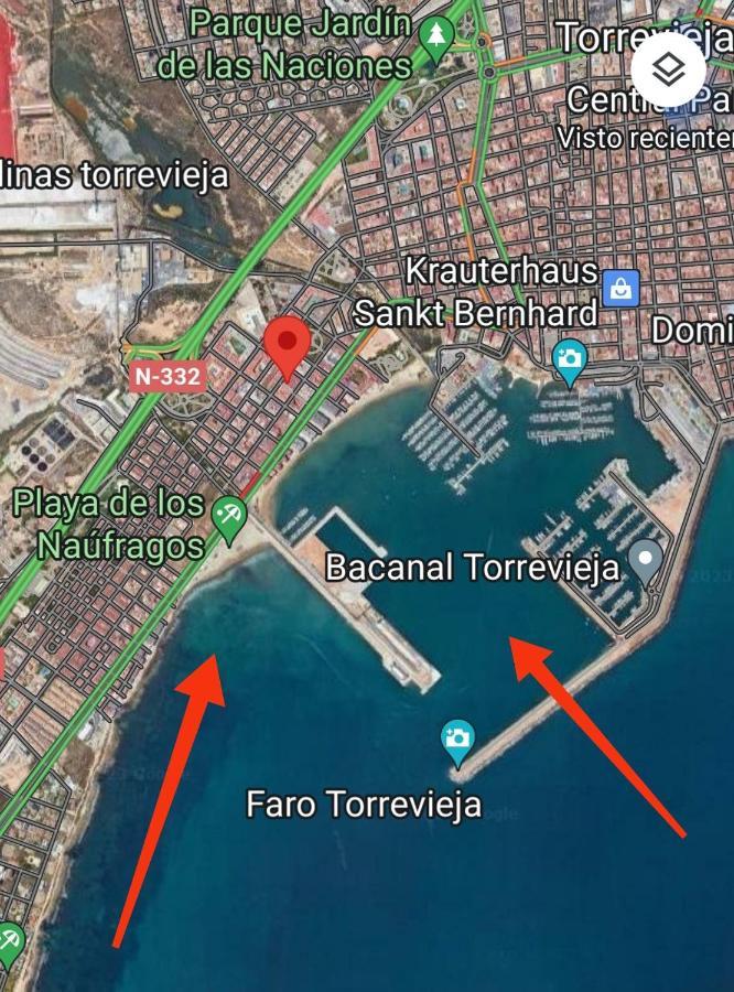 Big Penthouse For 10 Per Torrevieja Exterior foto